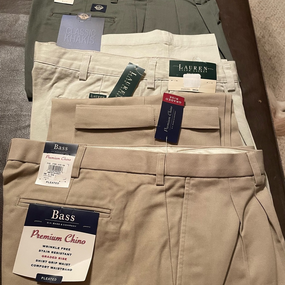Bass Premium Chino Men's Pants - Beige